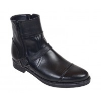 Ghete barbati casual din piele naturala - Made in Romania JON 2